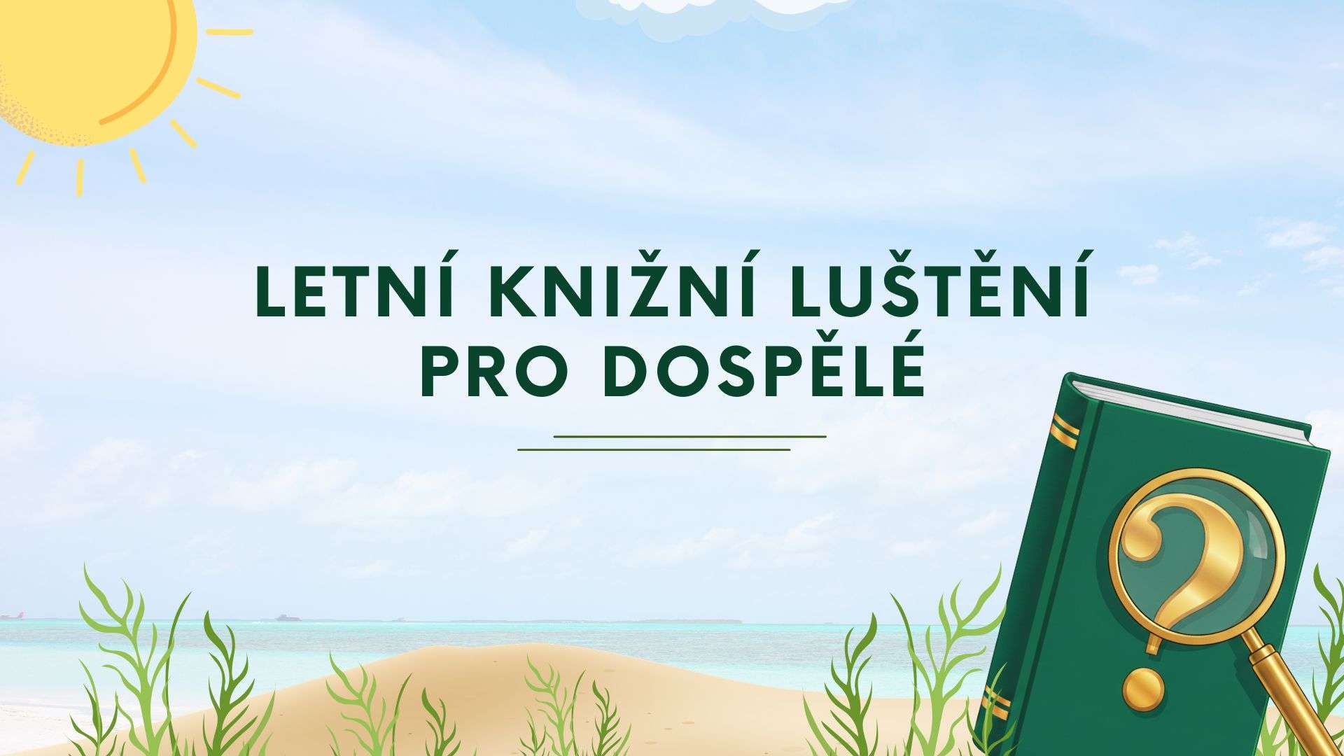 Letní knižní luštění pro dospělé